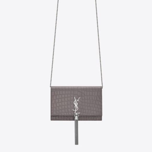 Yves Saint Laurent Handbags - YVES Saint Laurent Kate Chain Wallet With Tassel